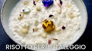 🇮🇹 CUCINA ITALIANA PRIMO PIATTO: RISOTTO PERE E TALEGGIO - #risotto #Taleggio #pera