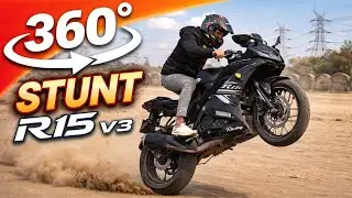 R15 V3 360 Degree Stunt 🔥 Full Power | vlog 67
