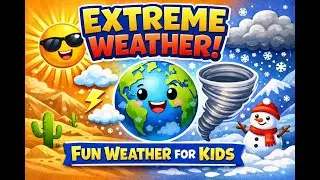 🌪️ Extreme Weather Around the World | 20 Weather Phenomena for Kids | Educational Learning Video