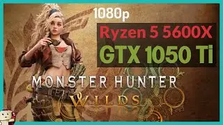 GTX 1050 Ti / Monster Hunter Wilds Benchmark Tool [1080p] Prueba #Benchmark