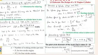 DESIGN OF ENGINE CYLINDER BY USING DATA BOOK