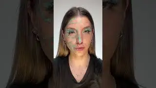 GLITTER MAKEUP #halloween2023 #halloweenmakeuplook #halloween #glittermakeup