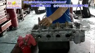 引擎小修(汽缸床龜裂)拆裝更換 NISSAN SENTRA M1 1.6L 2001~ QG16DE RE4F03B