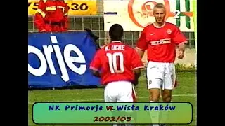 NK Primorje - Wisła Krak&oacute;w 0:2 (puchar UEFA 2002/03)