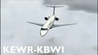 [DAILY] Flight Simulator LIVE! | KEWR-KBWI | Feelthere/Wilco ERJ-135