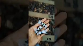 Train Vs Panda Candy 🐼🍬/train experiment #train #experiment #railway #panda #viralvideo #chocolate