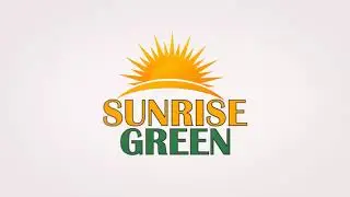 SUNRISE GREEN LOGO ANIMATION