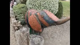 Yorkshire Wildlife Park Baby Elephant Statue Moving 