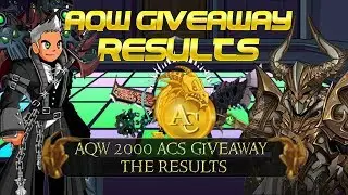 AQW 11th Birthday 2000 AC's Giveaway Results!
