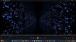 Neon Heart Tunnel | Neon Heart Background I Lovlet