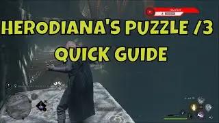 Herodiana's Puzzle 3rd Part Real Quick Guide #hogwartslegacy #gamingtutorial #harrypotter