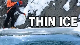 Ice Climbing in Alaska - Hunter Creek