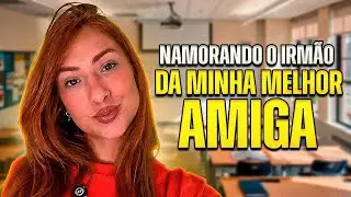 Namorando o IRM&Atilde;O dela.