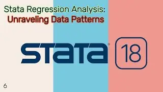 Stata Regression Analysis: Unraveling Data Patterns | Part no 6