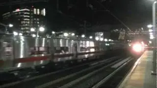 9-29 Stamford night time railfanning (P32 Jingle Bells, M8 horn, nice engineer & more)