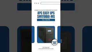Essential Backup Power You Can Trust   APC Easy UPS SMV1000I MS