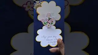 Cute Handmade Card | ✨️🫰❤️ #shorts #cards #trending #papercraft