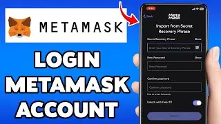 Metamask Wallet Sign In | How To Login MetaMask Account 2025 | Metamask App