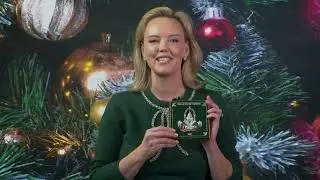 Mrs. Elisabeth Burrows honors the 30th anniversary of the beloved Texas Capitol Ornament