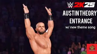 WWE 2K25 Austin Theory Entrance With New *BANGER* Of A Theme Song!