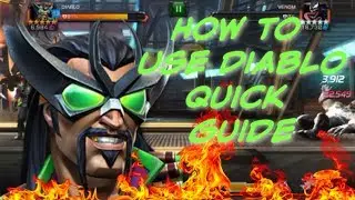 How to Use Diablo - Quick Guide - Marvel: Contest of Champions
