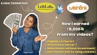 Wishlink vs Lehlah💸 | A clear comparison Video | Sharing my experience🤔