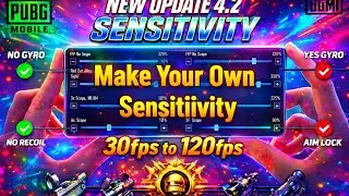 🔥Best Sensitivity Setting Gyro and non Gyro | 😇Make Your Own Sensitivity ✅ 0 Recoil 
