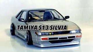 『プラモデル』タミヤのＳ１３シルビアでドリ車を作ってみました。