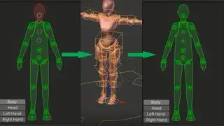 How to export standard Blender Rig in to Unity