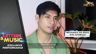 Wize Estabillo - Mekaniko Ng Puso (NET25 Letters and Music online)