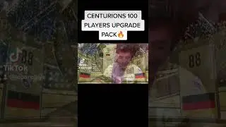 CENTURIONS 100 PLAYERS UPGRADE PACK🔥#shorts #fifa #fifa23 #packopening #fut #ultimateteam #memes