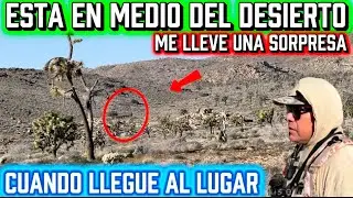 La encontré en medio del desierto pero no quieren que uno llegue hasta el lugar 
