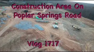 construction Area On Popular Springs Rd