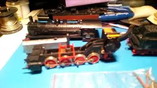 Piko. Восстановление Паровоза BR55. НО1:87. Piko. Restoration of the BR55 Steam Locomotive. НО1:87.