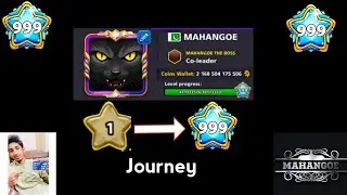 Mahangoe level 1 to level 999 Journey || 8 ball pool || Best Account