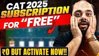⚠️ URGENT! Last Day to Claim FREE CAT 2025 Subscription!
