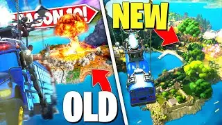 *NEW* FORTNITE ISLAND DESTROYED *FOREVER* AFTER LEAKS CONFIRM NEW SEASON 11 ISLAND! SEASON 11 UPDATE