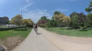 🚴&zwj;♂️Valencia  Bike Ride in 360&deg; | Old Town & City Views | VR Cycling Tour July 2025 (Insta360 X4)
