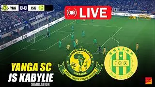 🔴LIVE : YANGA SC vs JS KABYLIE | eFootball PES 21 Simulation Gameplay PC