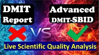 DMIT Test Vs Advanced DMIT - SBID Test Report,  Mumbai Pune Ahmedabad Delhi Kolkata Maharashtra