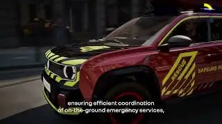 🚨 Renault 4 E-Tech Goes Rescue Mode! | Urban Emergency with Vision 4Rescue 💡