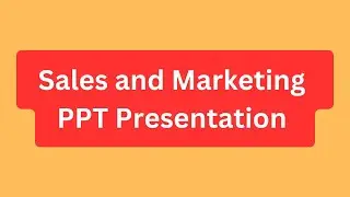 Sales and Marketing PPT Presentation Seminar Download: Definition, Process, Tools