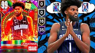 DARK MATTER JONATHAN ISAAC GAMEPLAY! THE PERFECT COUNTER TO BOL BOL & CHET HOLMGREN! NBA 2K23 MyTEAM