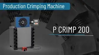 TECHMAFLEX - HYDRAULIC AND INDUSTRIAL HOSE PRODUCTION CRIMPER - P CRIMP 200