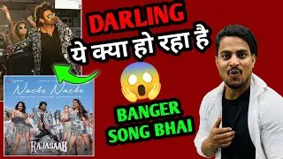 Nache Nache Song Rajasaab Review And Reaction | Nache Nache Song Reaction #NacheNacheSongReview
