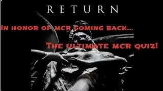 THE ULTIMATE MY CHEMICAL ROMANCE QUIZ IN HONOR OF THEIR REUNION