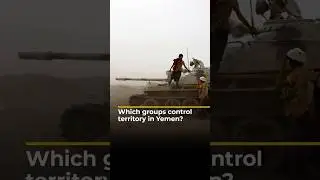 These are the competing groups controlling territory in Yemen | AJ #shorts