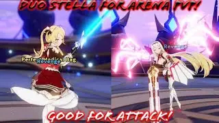 Outerplane - Duo Stella Attack Combo at Arena PvP!