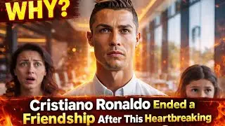 Cristiano Ronaldo Ended a Friendship After This Shocking Moment 😳❤️