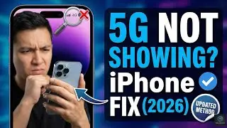 5G Not Showing on iPhone? Fix Mobile Data Issues (2026)